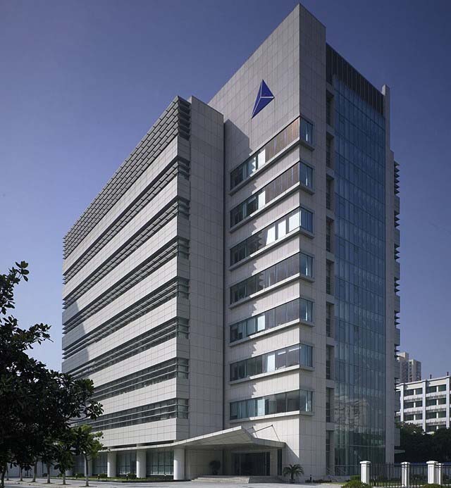 上海有机所1号楼建筑外观